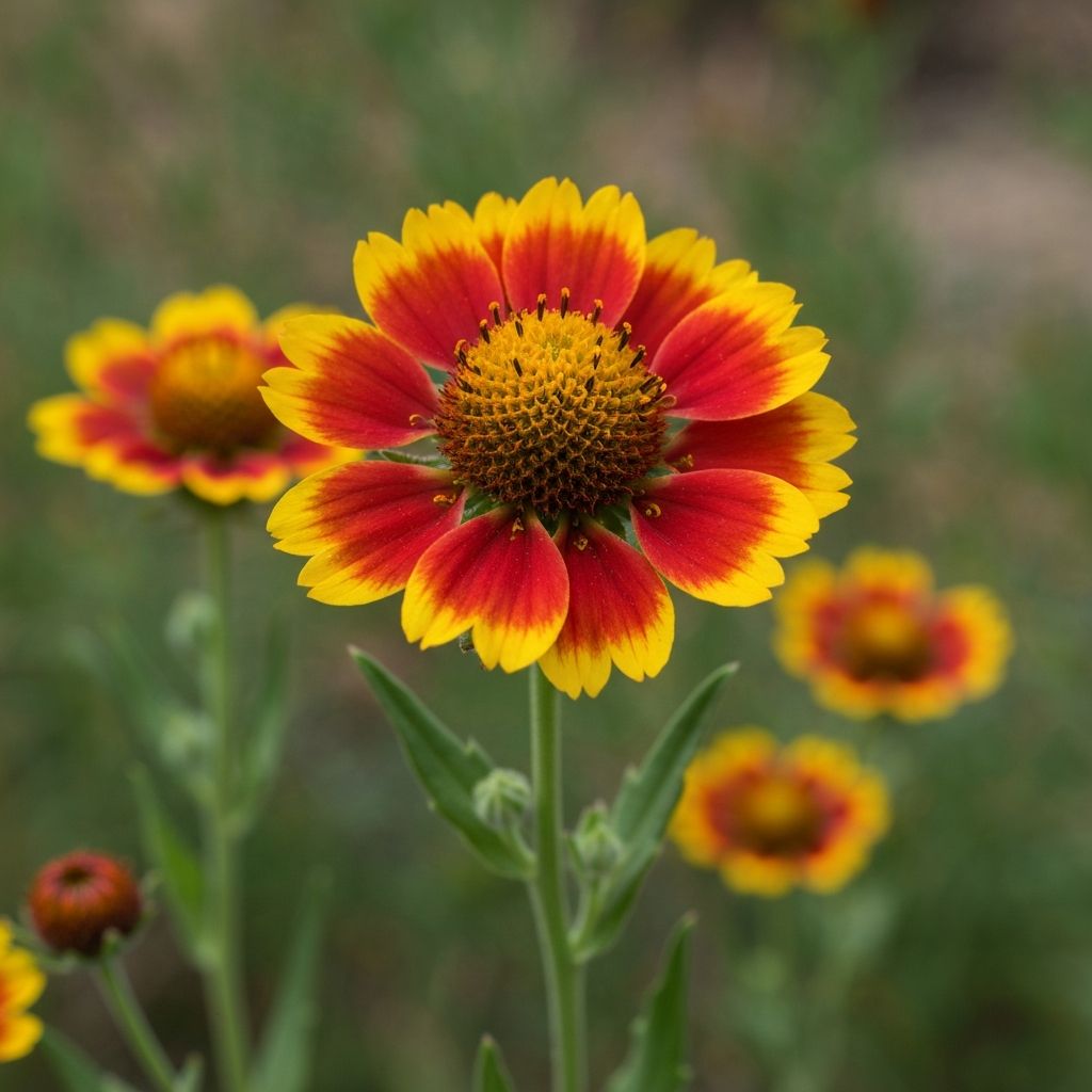 Mexican Hat wildflower with distinctive drooping petals
